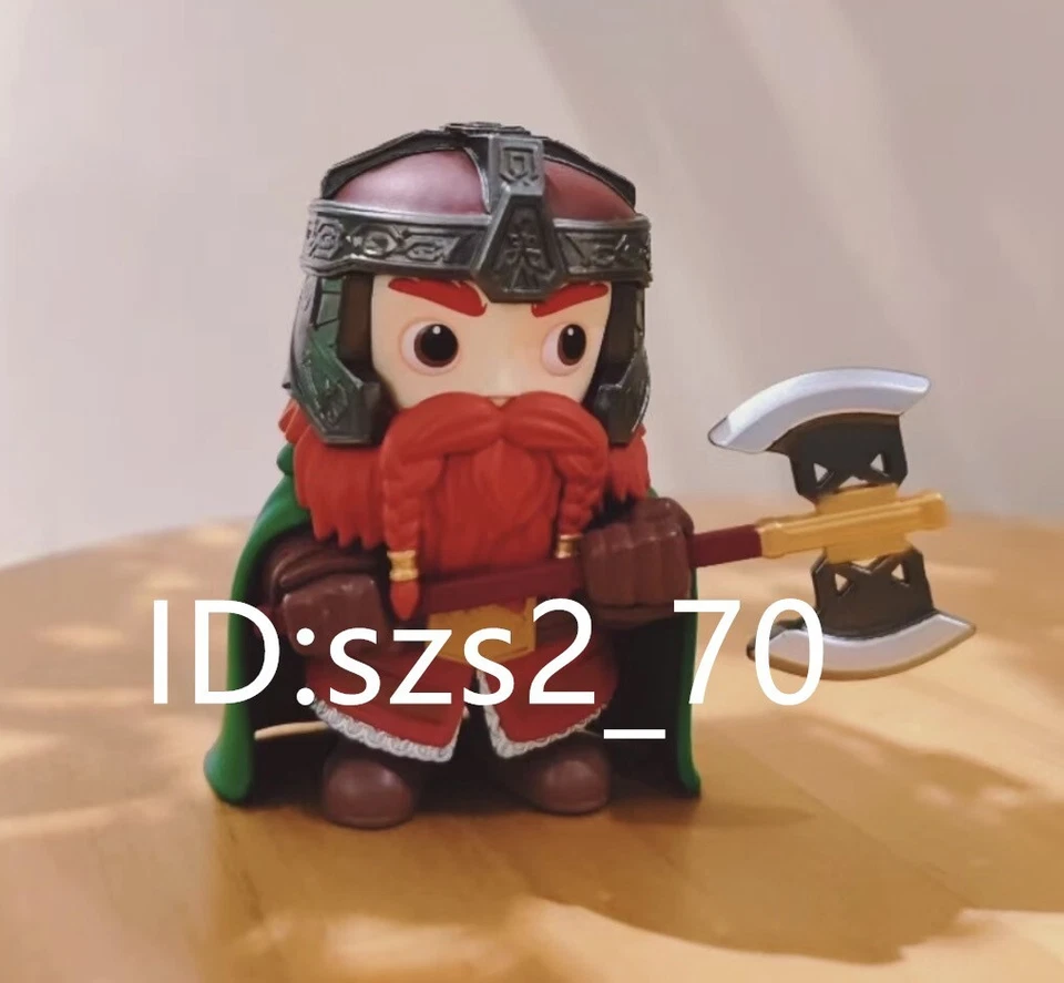 Gimli - Auténtico POP MART El Señor de los Anillos Caja Ciega Figura Juguete Regalo Foto 1 de 1