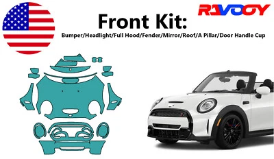 For Mini Cooper Convertible S 2022-2024 Paint Protection Film PreCut PPF Foto 1 de 4