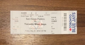 5/24/2019 Josh Naylor MLB DEBUT GAME TICKET STUB Cleveland Guardians - Picture 1 of 1