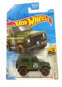 Hot Wheels Baja Blazers 4/10 Green Land Rover Defender 90 32/250 1:64 - Picture 1 of 6