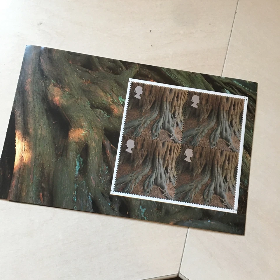 GB Stamps Mint Treasury of Trees DX26 2000 Prestige booklet  pane 3 2159c WCP - Image 1 of 2