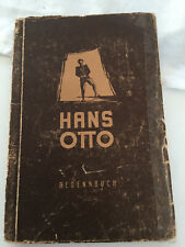 1.Gedenkbuch (1948) Schauspieler Hans Otto - Kommunist  im 3.Reich 1933 ermordet