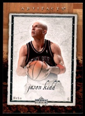 2007-08 Upper Deck Artifacts Jason Kidd New Jersey Nets #57 - Image 1 of 2