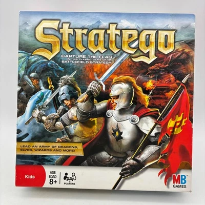 Stratego Ice vs Fire COMPLETE Milton Bradley 2008 Strategy War Spy Fantasy - Image 1 of 4