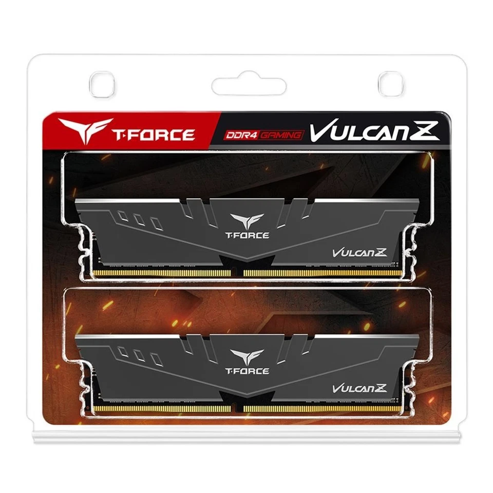 Team Group T-Force Vulcan Z 32GB (2 x 16GB)  DDR4-3200 CL16 Desktop Memory ⚡ New - Image 1 of 4