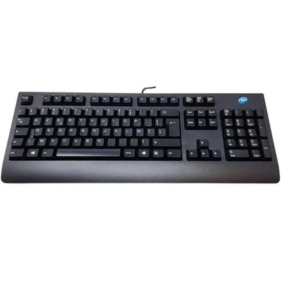 LENOVO 00XH699 USB Wired Keyboard French AZERTY Layout Black Preferred Pro - Image 1 of 4