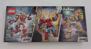 LEGO Marvel 66635 Super Mech Pack 3 in 1 Pack. NEW SEALED - Picture 1 of 2
