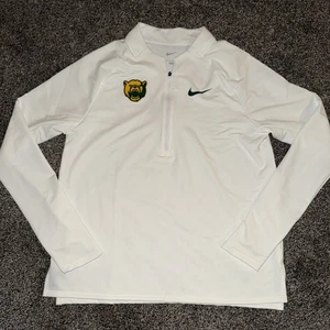 Maglione Nike Baylor Bears 1/4 Zip Pro Elite Track Running Top Uomo M Nuovo senza etichette - Foto 1 di 8