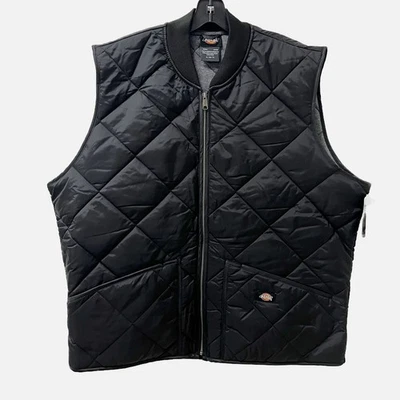 Chaleco Dickies Diamond Acolchado Negro Nylon Para Hombre Talla XL NUEVO CON ETIQUETAS Foto 1 de 4
