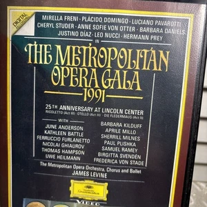 VHS Metropolitan Opera Gala 1991 - 25th Anniversary at Lincoln Center - Picture 1 of 8