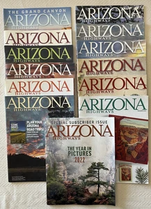2022 ARIZONA HIGHWAYS - All Issues Including Subscriber-Only "Year in Pictures" - Bild 1 von 9