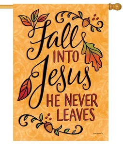 Fall Into Jesus House Flag - Picture 1 of 1