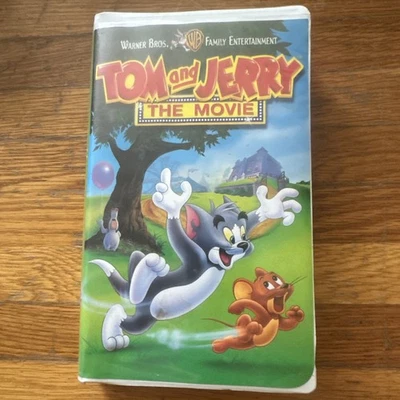 Tom and Jerry - The Movie (VHS, 1999, Clam Shell) *Free Shipping!* - Image 1 of 3