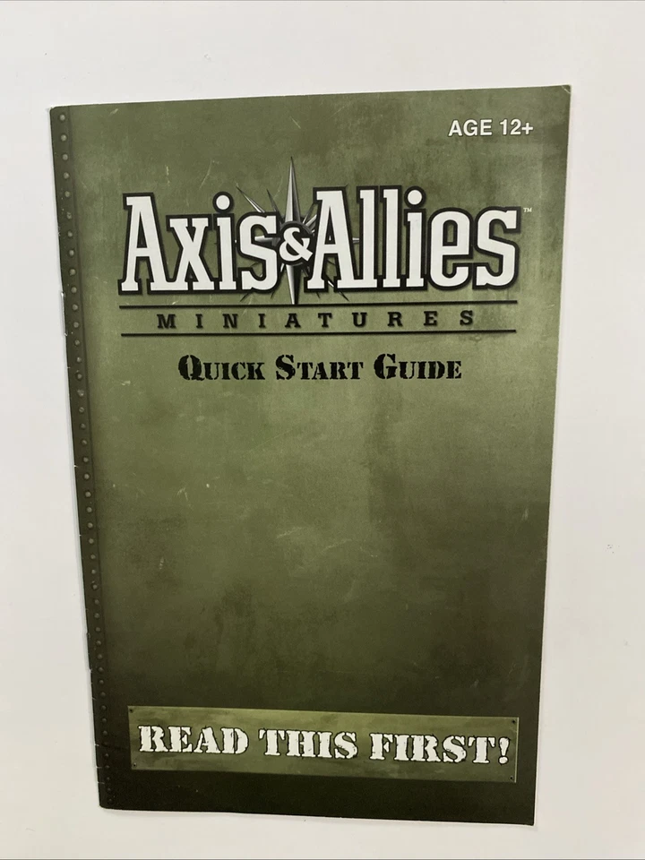 Axis & Allies Miniatures 2007 Quick Start Guide WOTC - Image 1 of 2