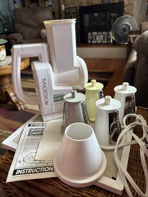 Presto Salad Shooter Professional 0297003 Slicer Shredder With Attachments - Image 1 of 4