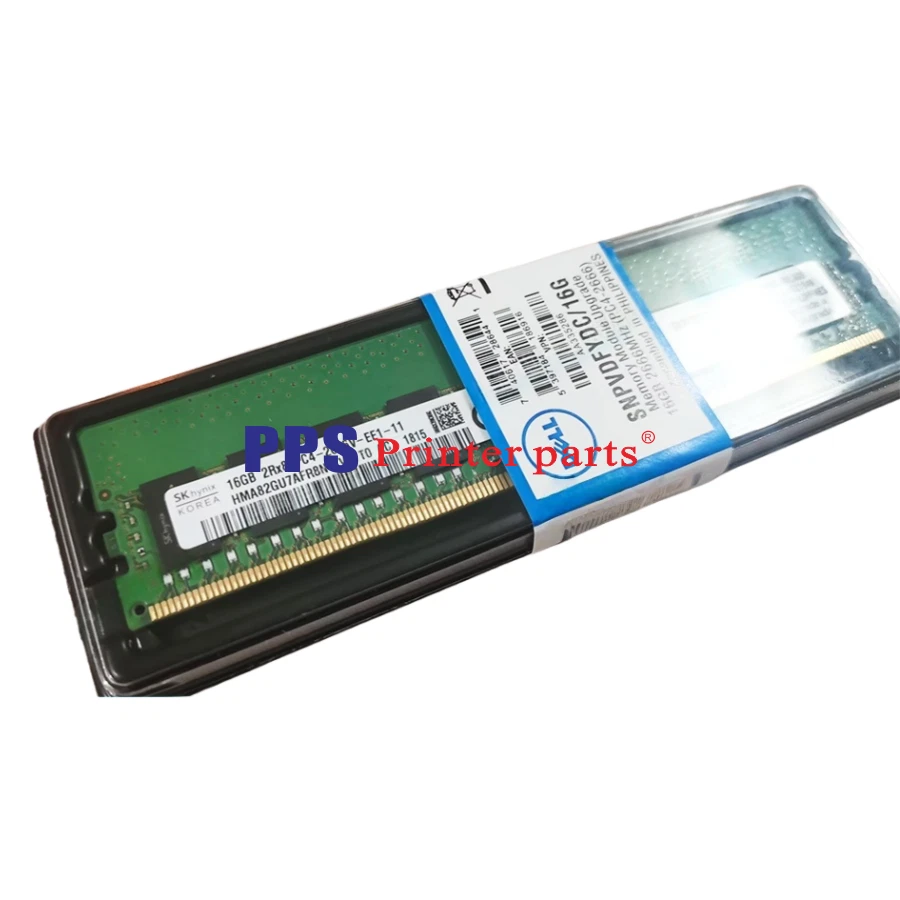 UDIMM ECC RAM Memory Fit For DELL SNPVDFYDC 16G AA335286 2RX8 DDR4 PC4-2666V - Image 1 of 2