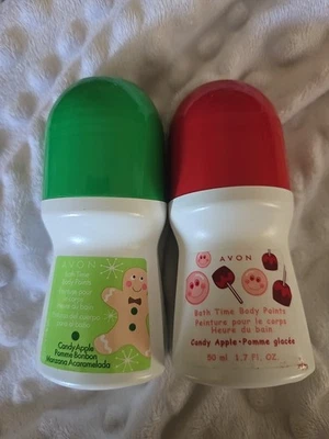Lot Of 2 Avon Candy Apple Body Paints - Image 1 of 2