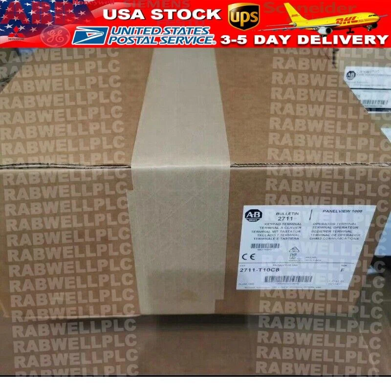 2711-T10C8 AB PanelView Standard Terminal 2711-T10C8 SPOT GOODS NEW - Image 1 of 1