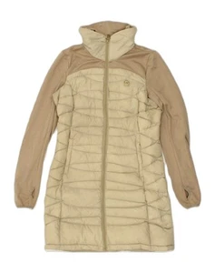 MICHAEL KORS Womens Padded Coat UK 10 Small Brown Polyester - Picture 1 of 3