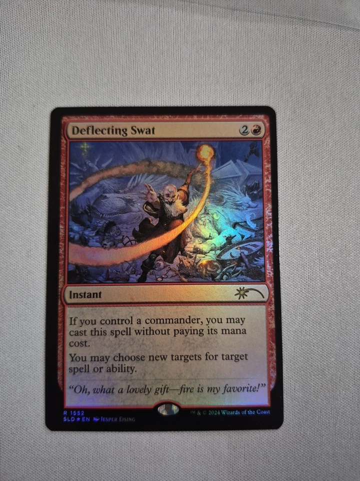 Deflecting Swat (Rainbow Foil) Secret Lair Drop Foil - Image 1 of 4