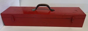Snap On Tools KRA-109 USA rot Metall tragen Werkzeugkoffer Werkzeugkiste - Bild 1 von 9