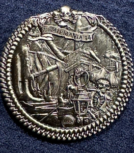 Gorgeous Piratemania 14 Geocoin - Unactivated! - Hard to Find - Picture 1 of 5