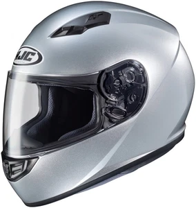 HJC CS-R3 Silver Adult XS Motorcycle Safety Helmet Protective Gear 0856-0107-03 - Picture 1 of 1