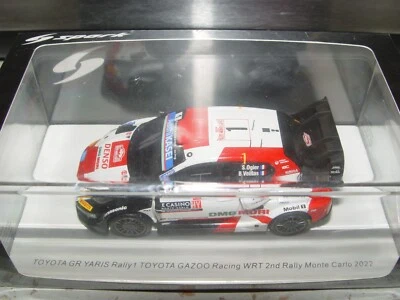 TOYOTA GR Yaris Rally1 - #1 2e Monte-Carlo 2022 Ogier/Veillas - 1/43e Spark - Photo 1/4