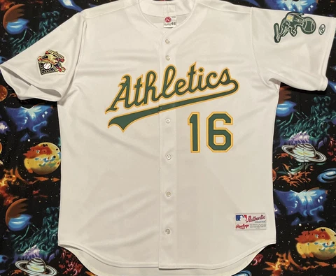 Vintage Rawlings MLB Oakland Athletics Jason Giambi Baseball Jersey Cover