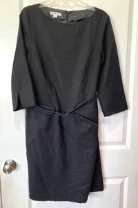 Vintage True Pendleton Wollkleid Damengröße 12 schwarz Mad Men klassisch tailliert - Bild 1 von 11