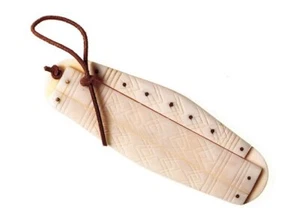 Beinkamm der Wikinger mit Futteral - Knochenkamm Kamm Viking Bone comb - 9,5 cm - Afbeelding 1 van 3