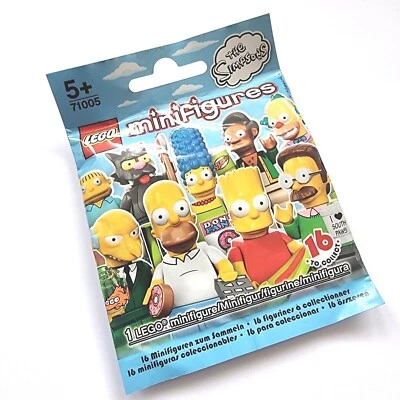 Sealed Packets ✔ LEGO The Simpsons Series 1 Minifigures 71005 1️⃣6️⃣ to Collect - Image 1 of 4