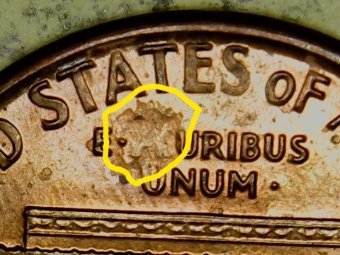 Reverse Strike Thru, Missing PL in Pluribus, 1987P Lincoln Shield Cent.....  p-6 Cover