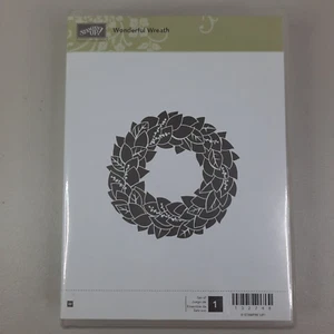 STAMPIN UP Wonderful Wreath Stamp Set 132748 - Picture 1 of 4