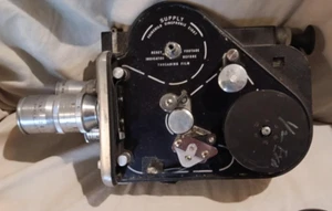 Cámara de película Fairchild Cinephonic Eight 8 mm de colección - lente doble - película industrial - Imagen 1 de 3