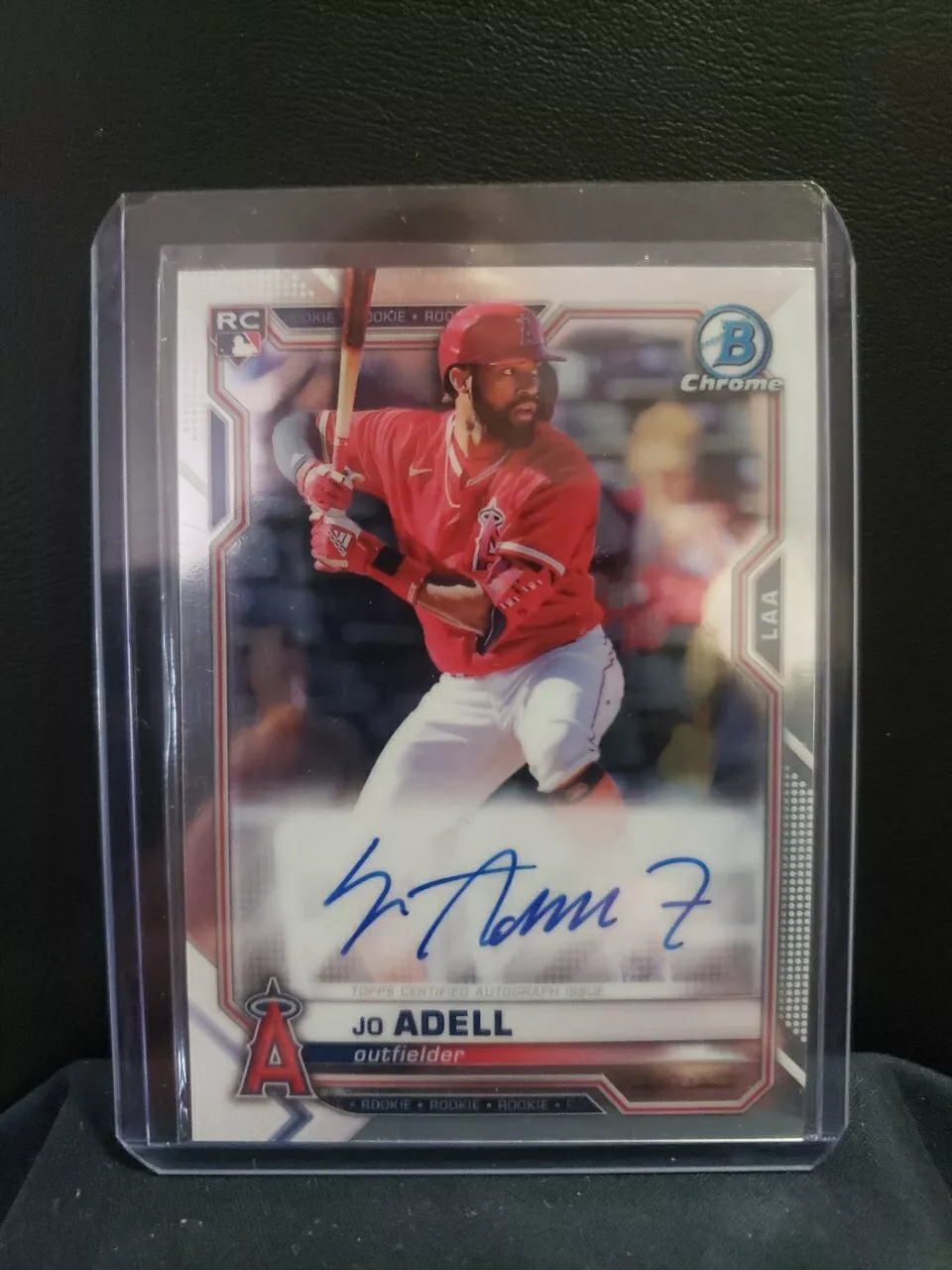 2021 BOWMAN CHROME ROOKIE AUTOGRAPH JO ADELL NO. CRA-JA *ANGELS*