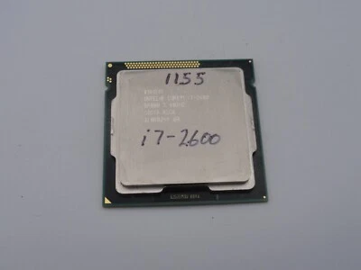 Intel Core i7-2600 4 Cores 8 Threads 3.4GHz LGA 1155 CPU - Image 1 of 2