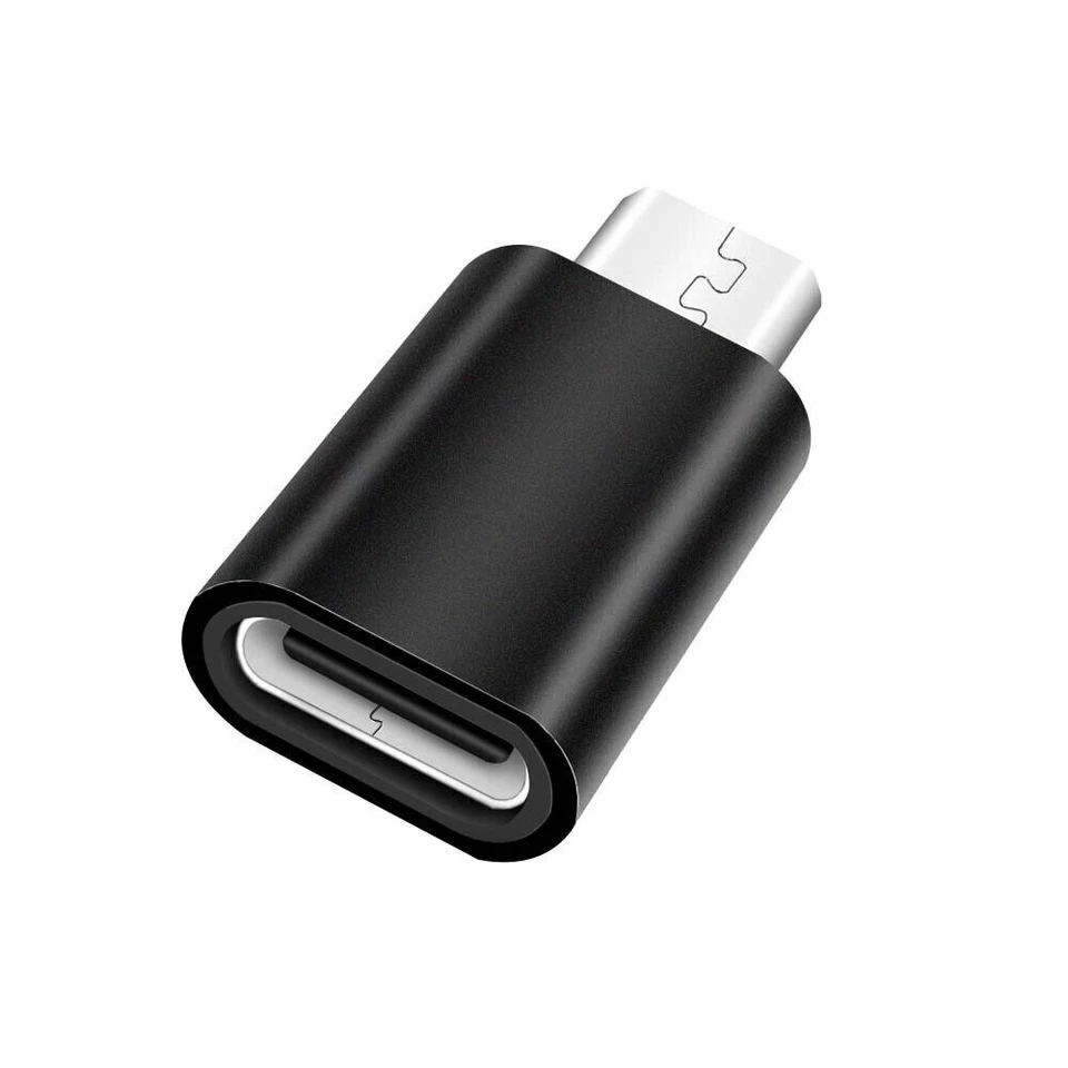 USB 3.1 Type C Female to Micro USB Male Adapter Converter Connector For Android - Image 1 of 4