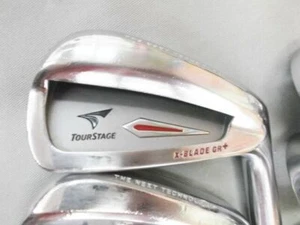 BRIDGESTONE X-BLADE GR+ 6PC S-FLEX IRONS SET GOLF CLUBS - Picture 1 of 5