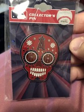 Los Angeles Angels Of Anaheim Jumbo “Sugar Skull” Pin