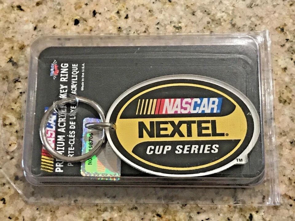 NEXTEL RACING CUP SERIES NASCAR DAYTONA PREMIUM ACRYLIC KEY RING - Image 1 of 2