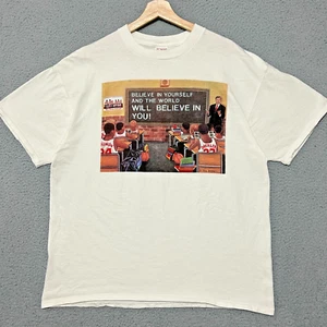 Vintage 90s Houston Rockets T-shirt Men XL Single Stitch Olajuwon Drexler NBA - Picture 1 of 13