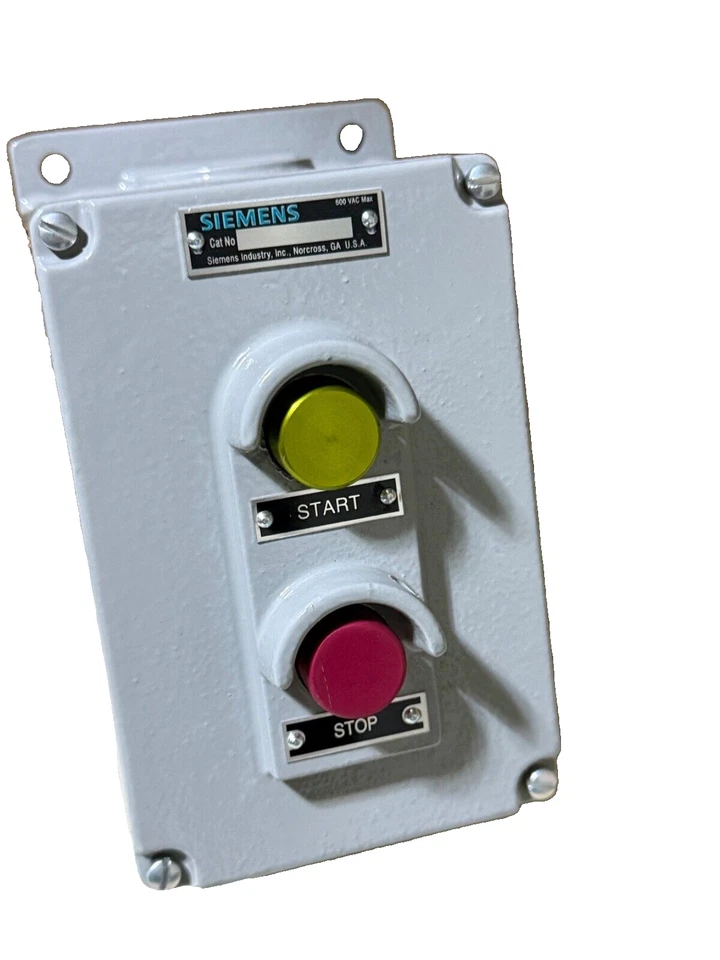 NOVO Siemens 50HA2E1 Estação de Botão Start Stop - Nema 4 - Novo Na Caixa - Imagem 1 de 1