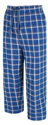 Espionage Lounge Pigiama Pantaloni Per Uomo IN Blu Quadri, 2XL-8XL - Immagine 1 di 4