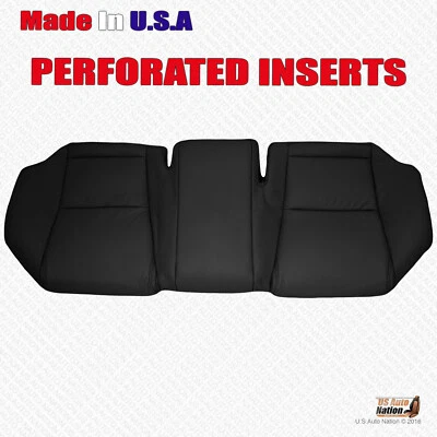 Fits 2006 2007 2008 Lexus GS350 GS450H GS460 Bench Bottom Leather Cover Black - Image 1 of 4