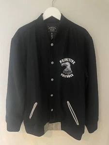 Primitive Vultures XL Black Varsity Letterman Wool Skate Streetwear, gebraucht - Bild 1 von 5