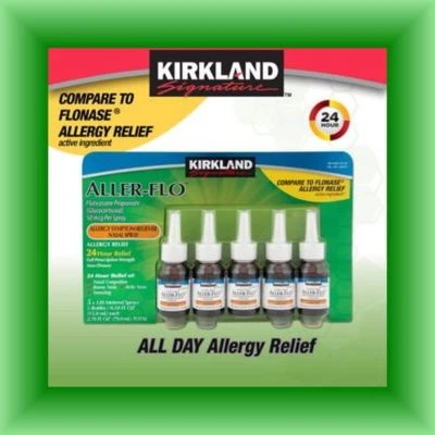 Nuevo spray nasal Aller-Flo fluticasona 50 mcg alivio de alergias a la flonasa, 1-5 Foto 1 de 2