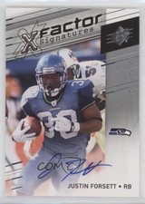 2009 SPx X Factor Signatures Justin Forsett #X-JF Auto