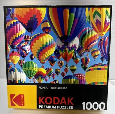 Kodak Premium Puzzle 1000 Piezas Globos de Aire Caliente Sellados 27 X 20 Foto 1 de 2
