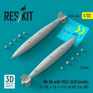 Mk.84 con bombas BSU-36/B (2 piezas) (F-15E, F-16, F-111F, AV-8B, F/A-18D) 1:32 - Imagen 1 de 3